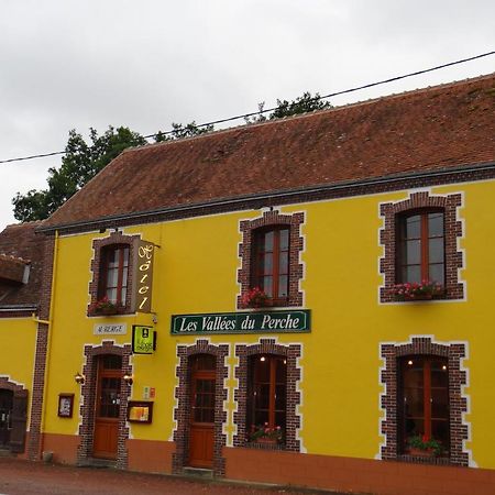 Logis-Hotel Restaurant Auberge Les Vallees Du Perche Vichères Zewnętrze zdjęcie