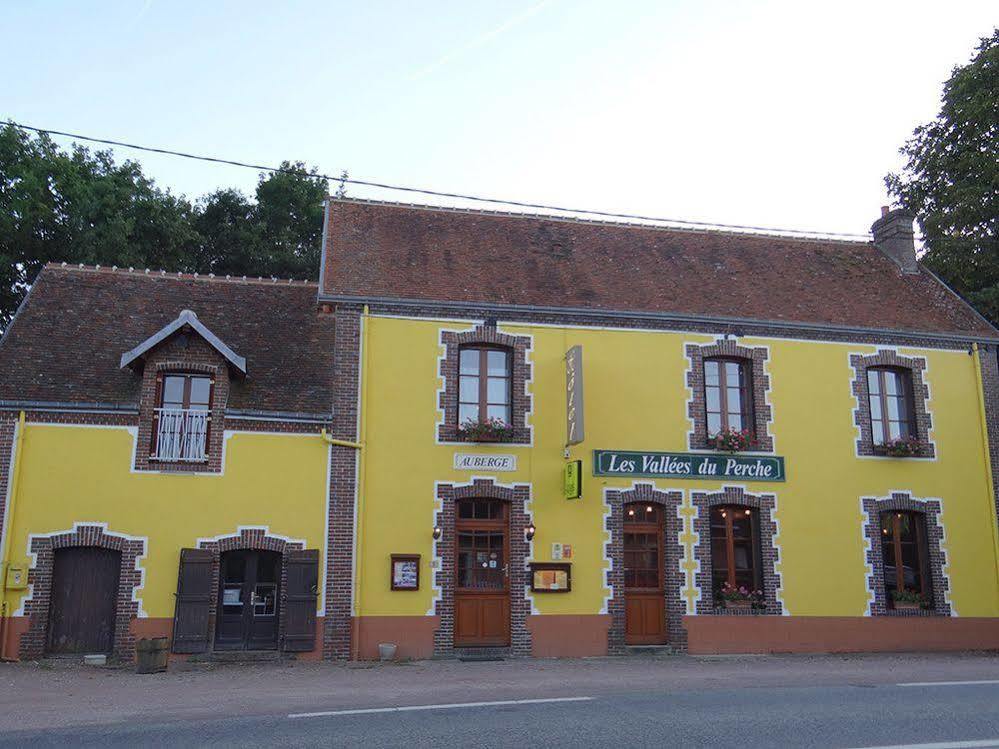 Logis-Hotel Restaurant Auberge Les Vallees Du Perche Vichères Zewnętrze zdjęcie